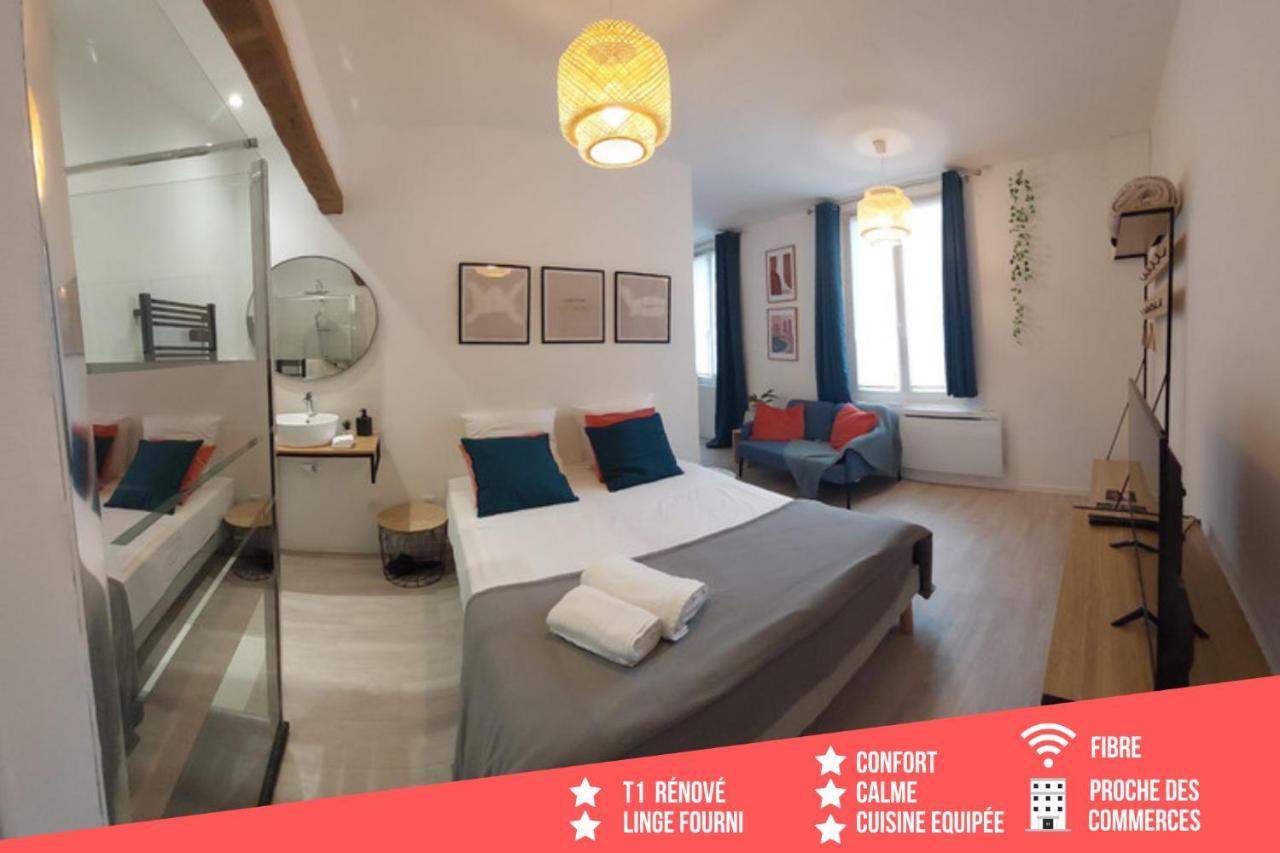 Artpink - Ideal Pros - Proche Commerces - Agathor Montluçon Exteriör bild